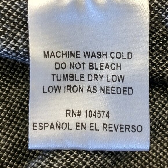 Women's Bar lll Black and White Short Sleeve Chevron Pattern Dress Size Large - Picture 8 of 11